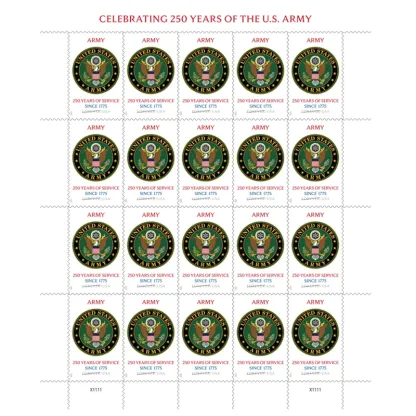 2025 U.S. Army 250th Stamps