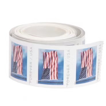 2019 U.S. Flag Forever Stamps Roll