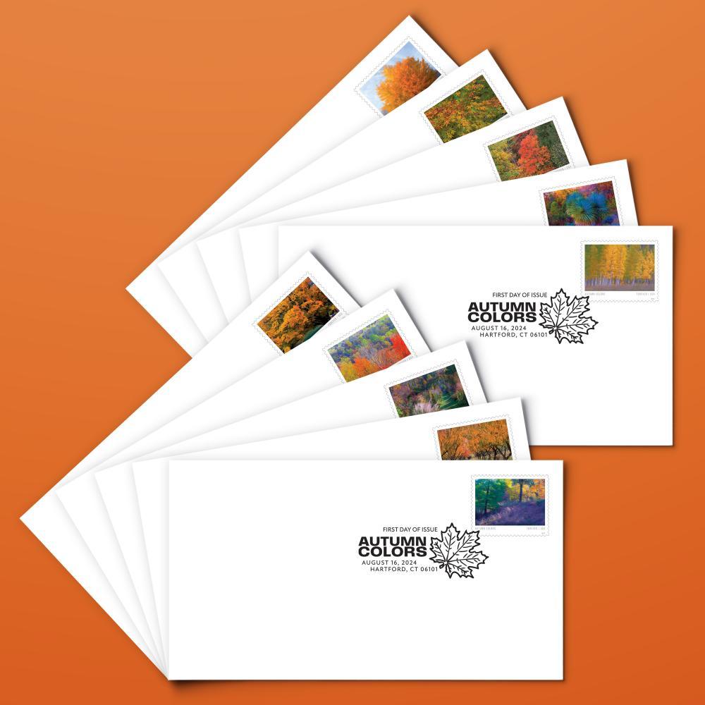2024 Autumn Colors Forever Stamps