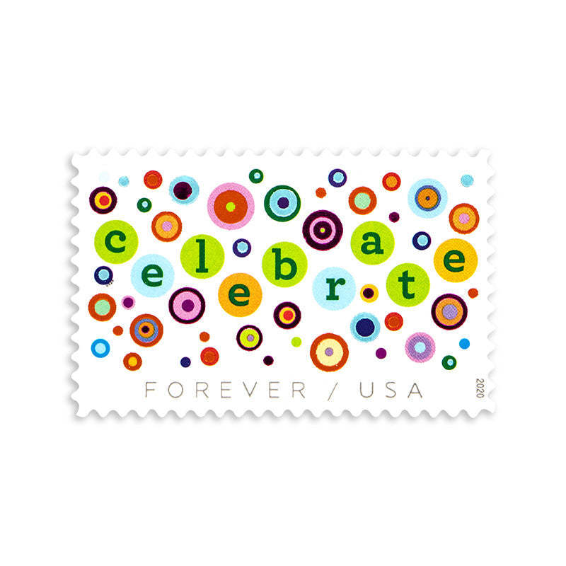 2020 Let’s Celebrate!  Stamps