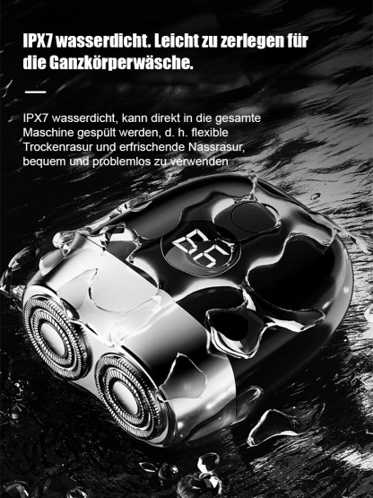 Neue tragbare, vollständig waschbare Elektrorasierer für den ganzen Körper