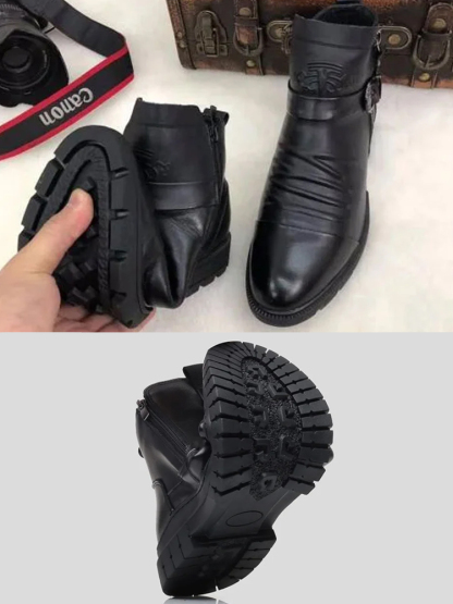 Herren-Martin-Stiefel im Vintage-Look