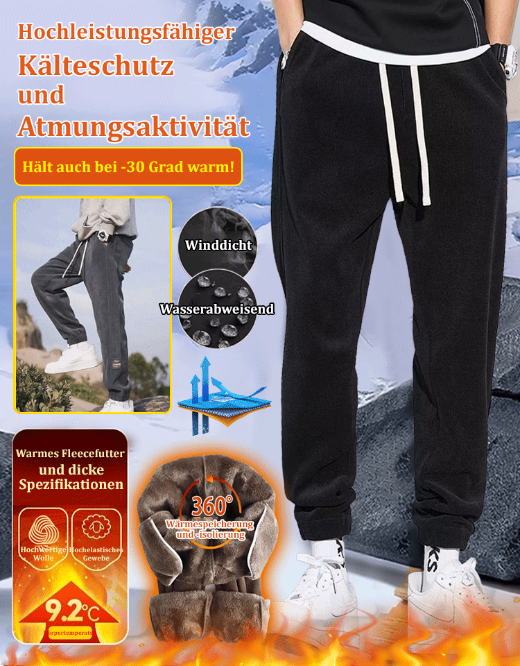  Winterliche Plüsch-Cordhose mit frei wählbarer Dicke