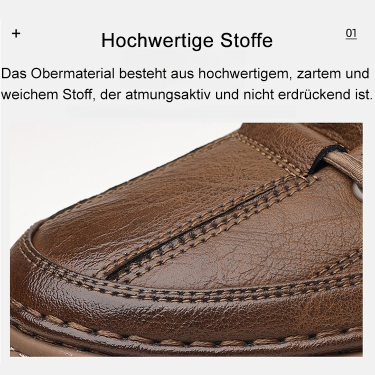 Dekompression Herren Lederschuhe
