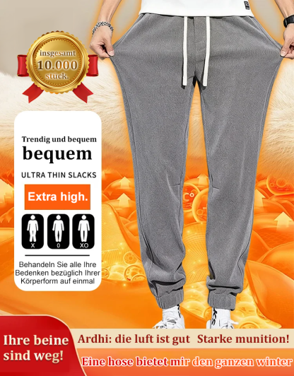  Winterliche Plüsch-Cordhose mit frei wählbarer Dicke