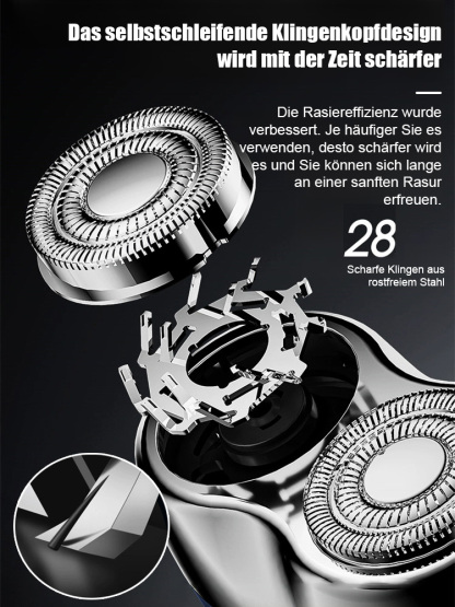 Neue tragbare, vollständig waschbare Elektrorasierer für den ganzen Körper