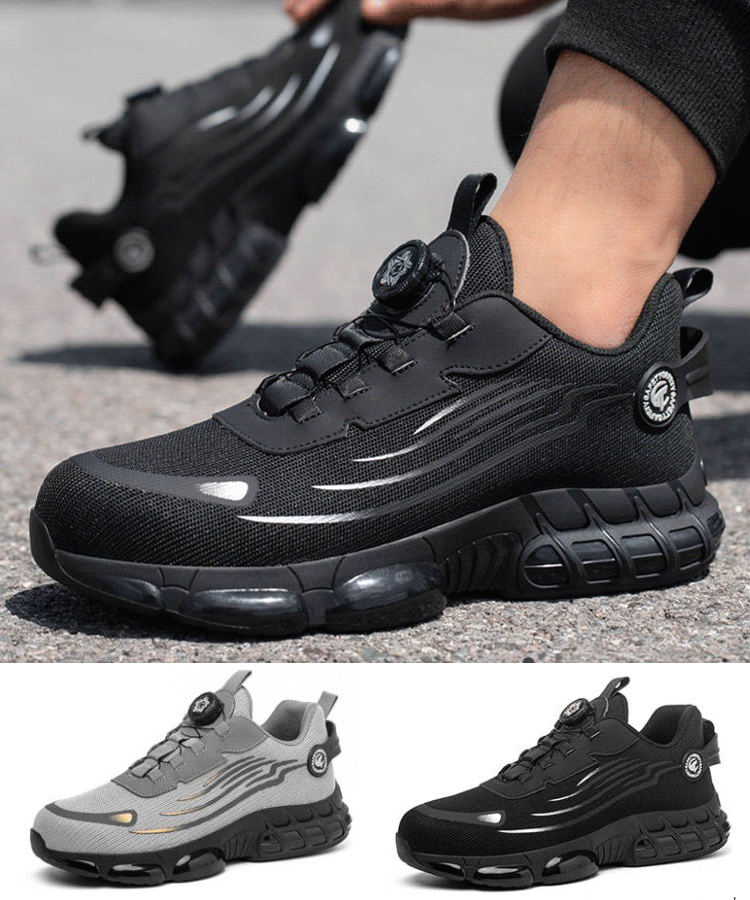 Abriebfeste und durchtrittsichere Sicherheitsschuhe