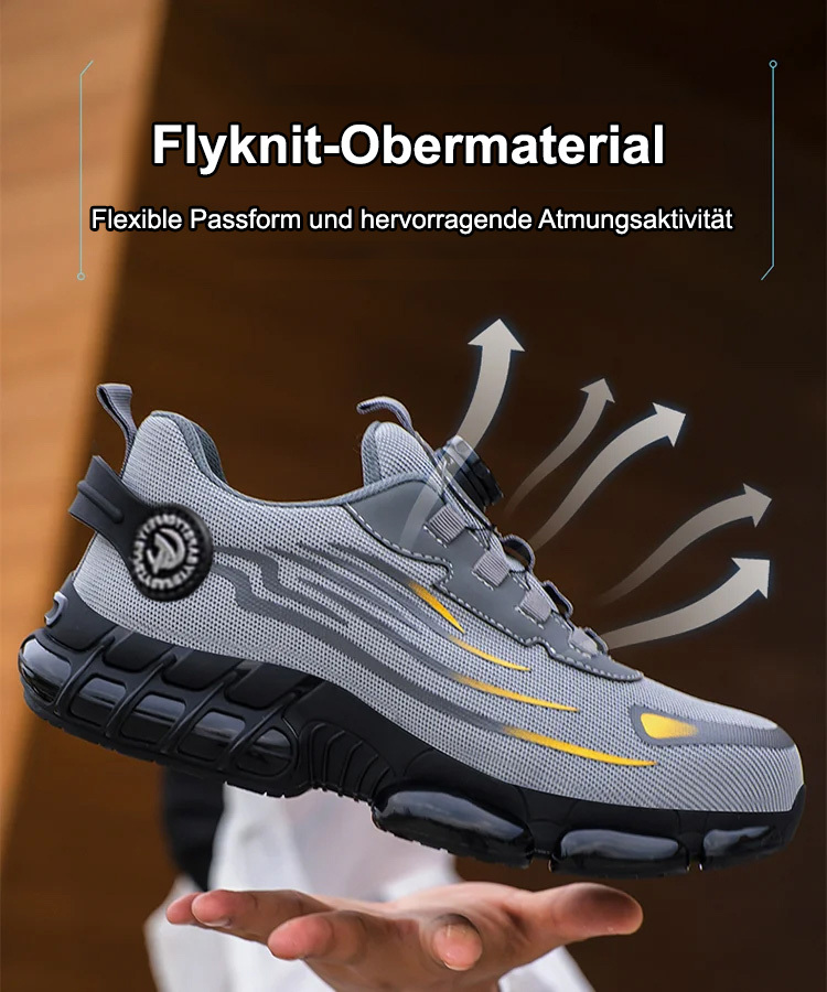 Abriebfeste und durchtrittsichere Sicherheitsschuhe