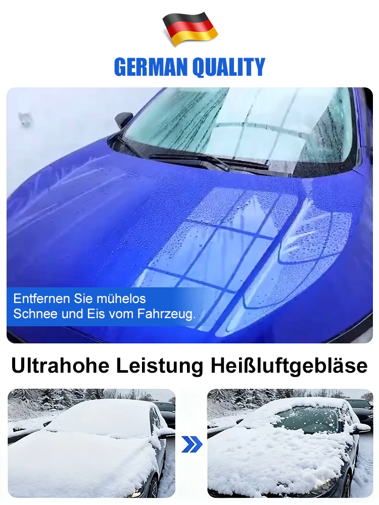【Deutsche Qualität】Leistungsstarker Schneesturmgebläse