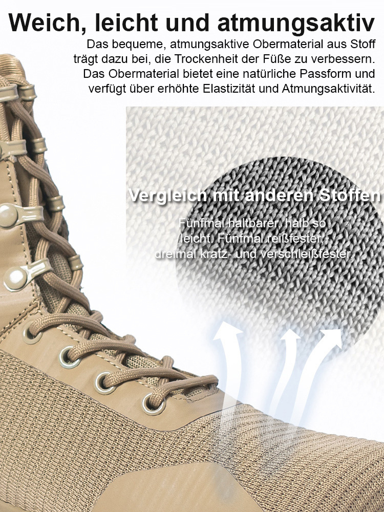 【Ultraleicht/Langlebig/Atmungsaktiv】Outdoor-Wanderstiefel für Herren
