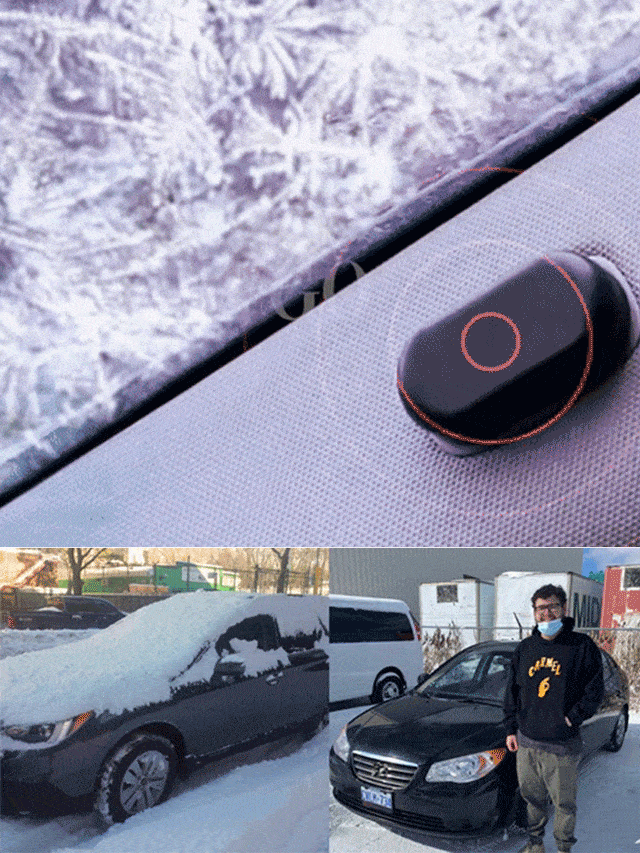 Gefrierschutzinstrument gegen Störungen durch Schnee und Eis