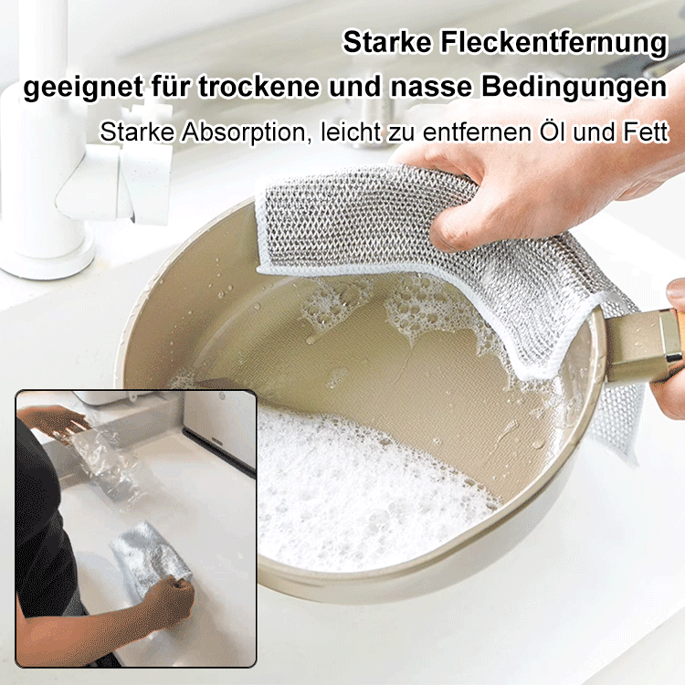 Reinigungstuch zur Entfernung von Flecken im Haushalt