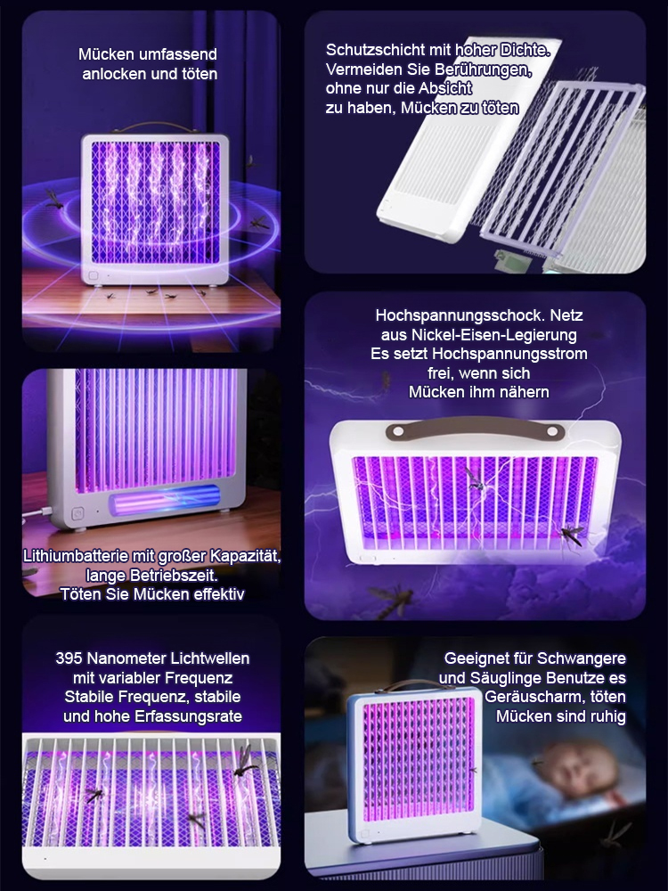 2000 mA Moskito-Killer-Lampe
