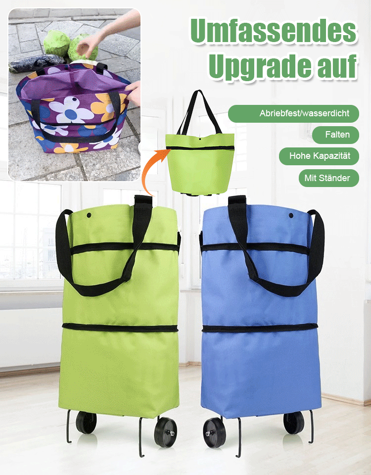 Expandierbare faltbare Einkaufstasche
