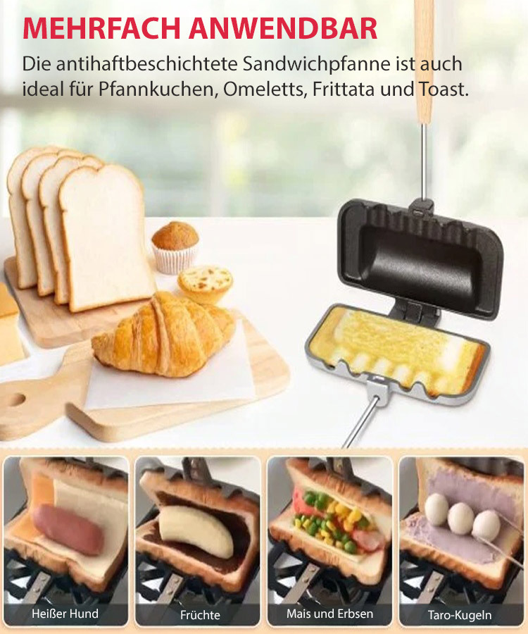 Antihaftbeschichtete Sandwichschale