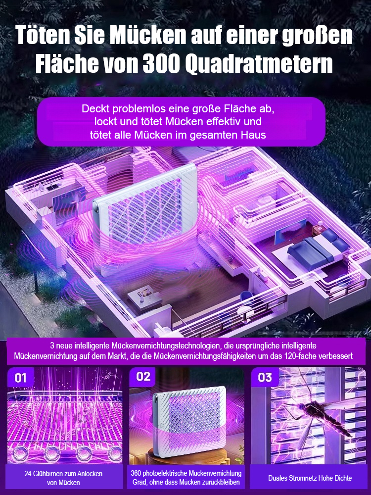 2000 mA Moskito-Killer-Lampe