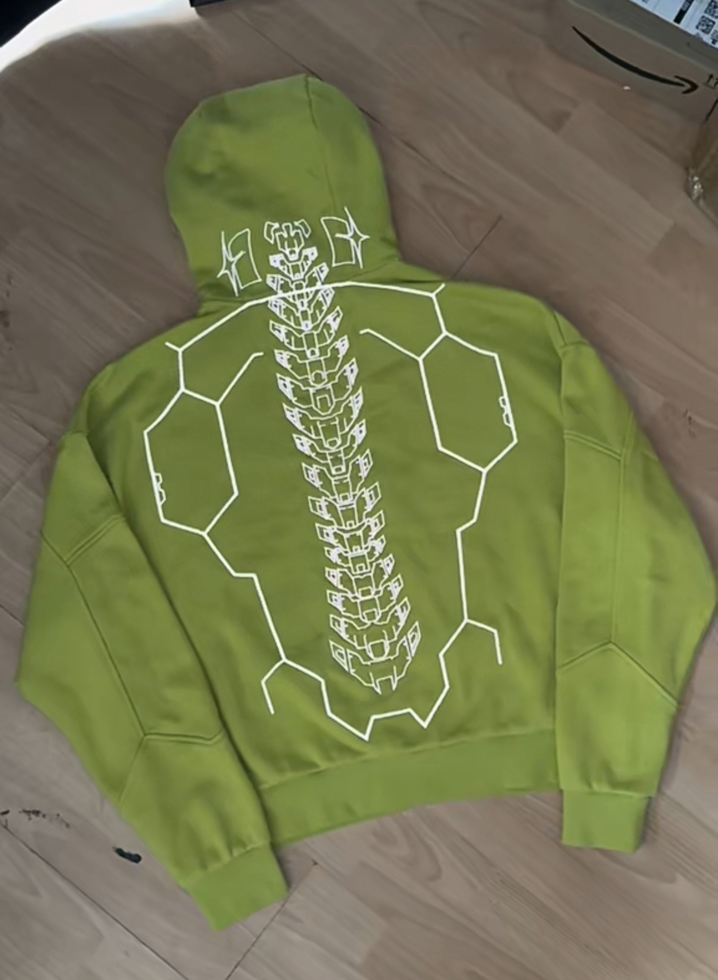 ZERO HOODIE-BLACK -(REFLECTIVE)