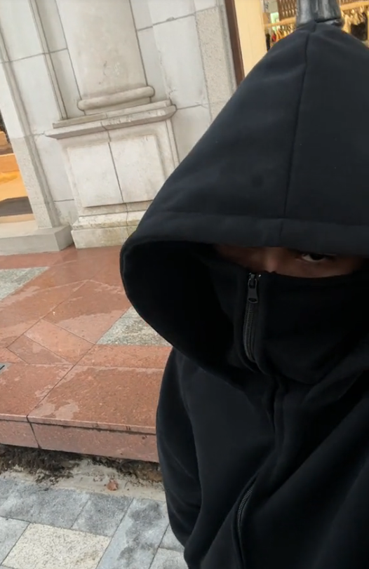 Anti-Social Hoodie（Ninja Zip Hoodie)