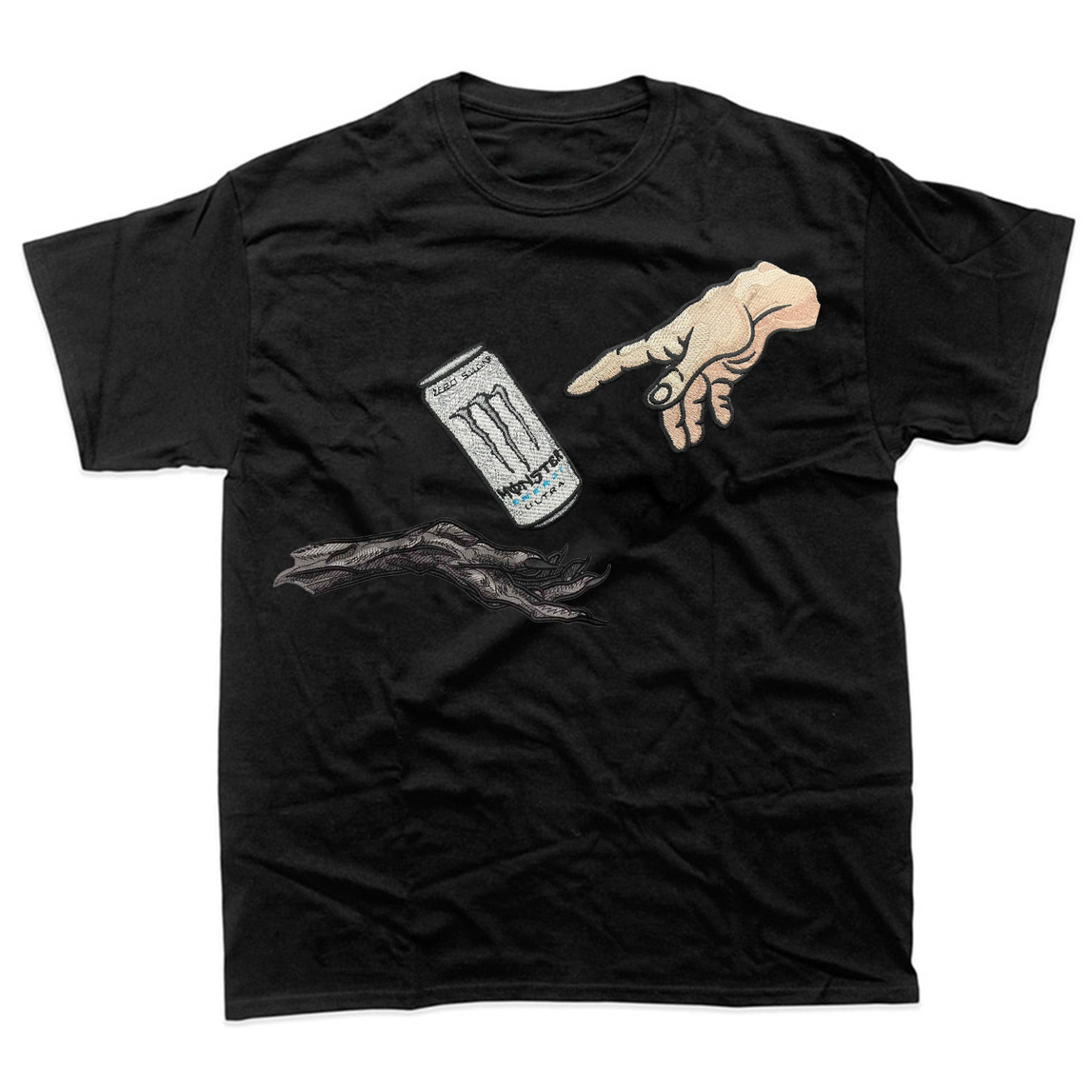 Gym | Holy Pump by White & Black Monster printed T-shirt