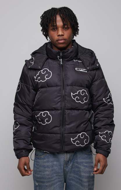 Akatsuki Puffer Jackett White