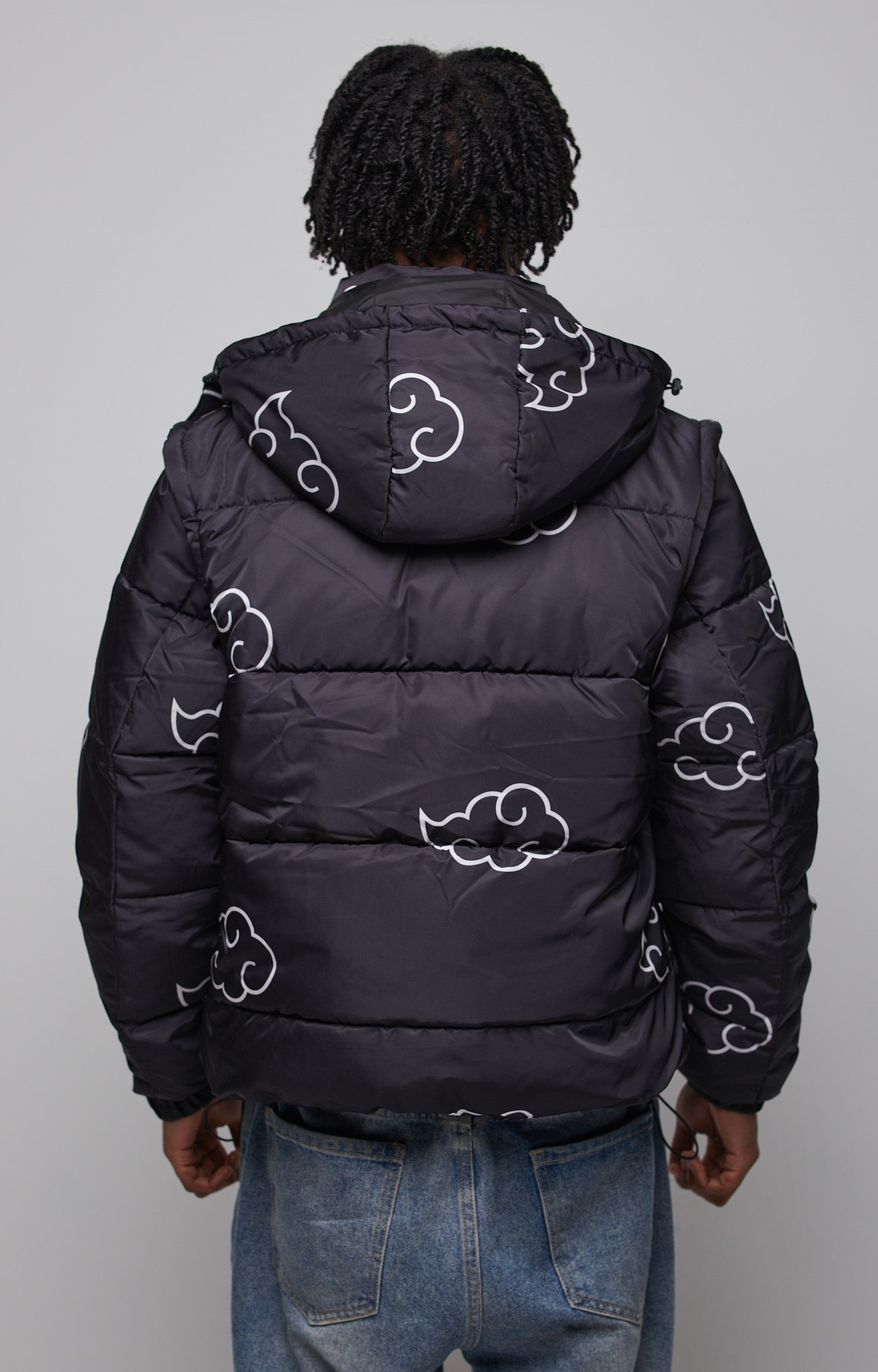 Akatsuki Puffer Jackett White