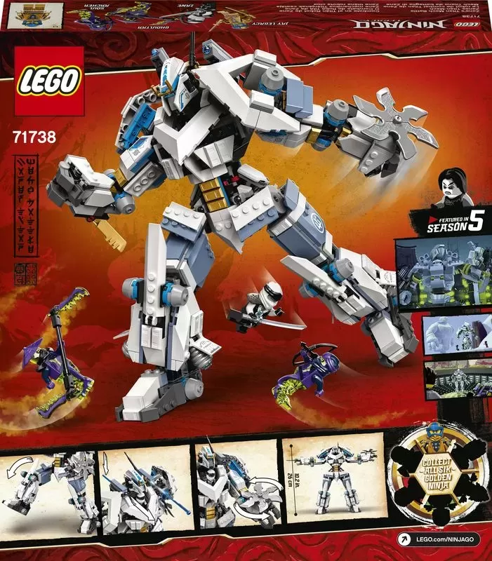 NINJAGO ZANES TITAN MECH BATTLE