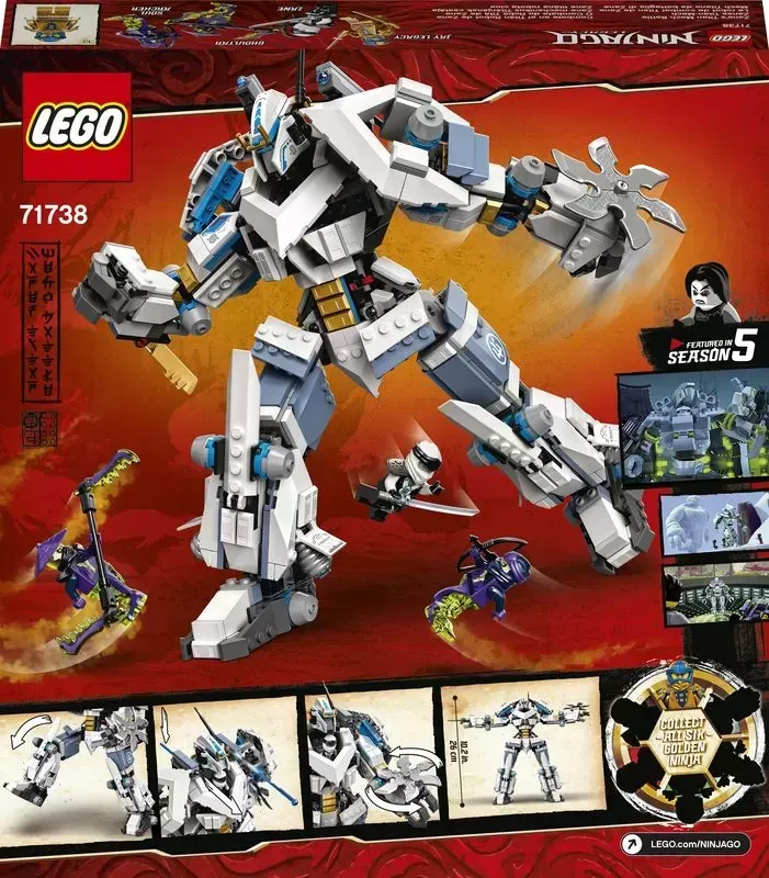 NINJAGO ZANES TITAN MECH BATTLE