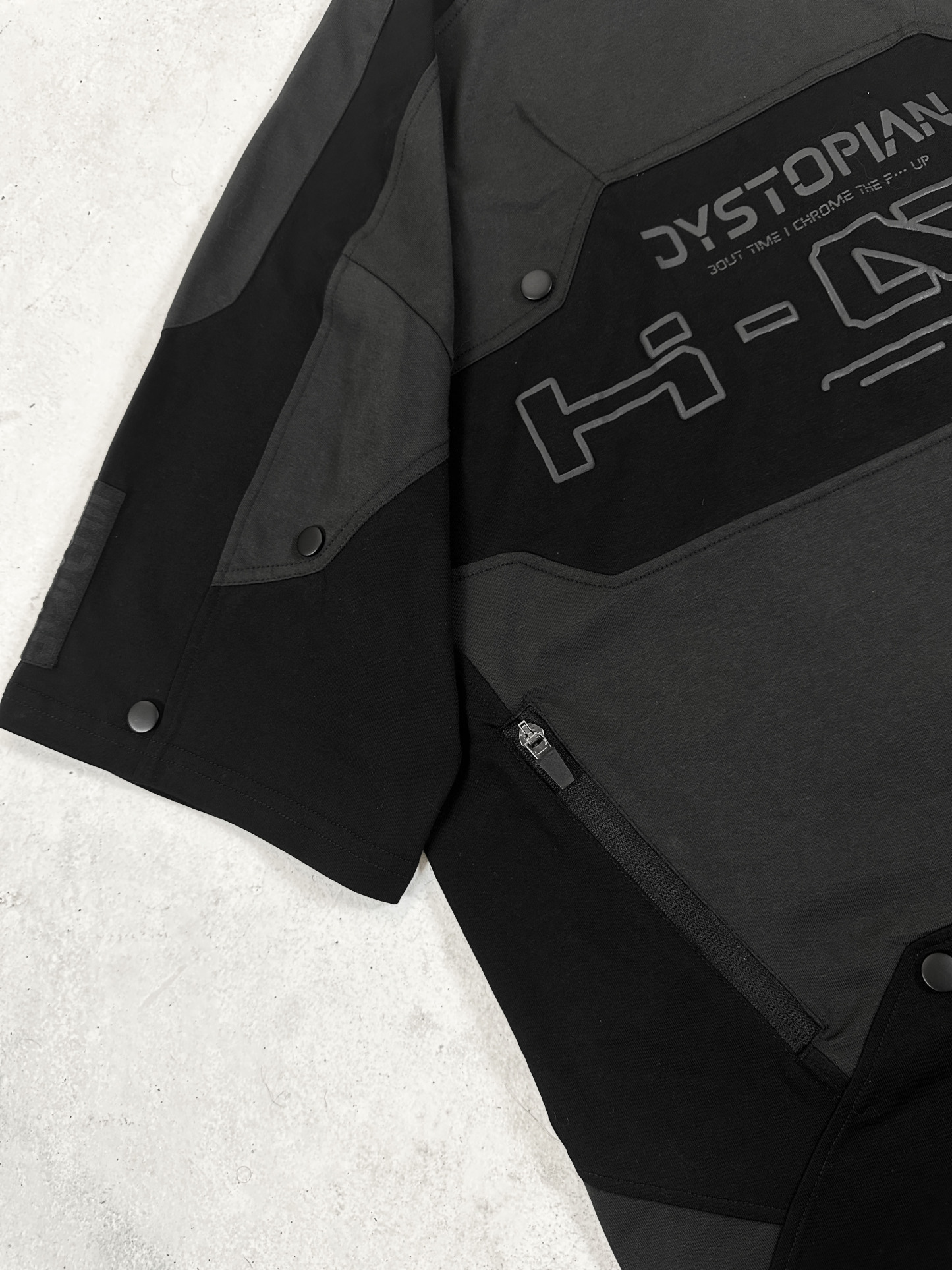 "CYBER" T-shirt Black