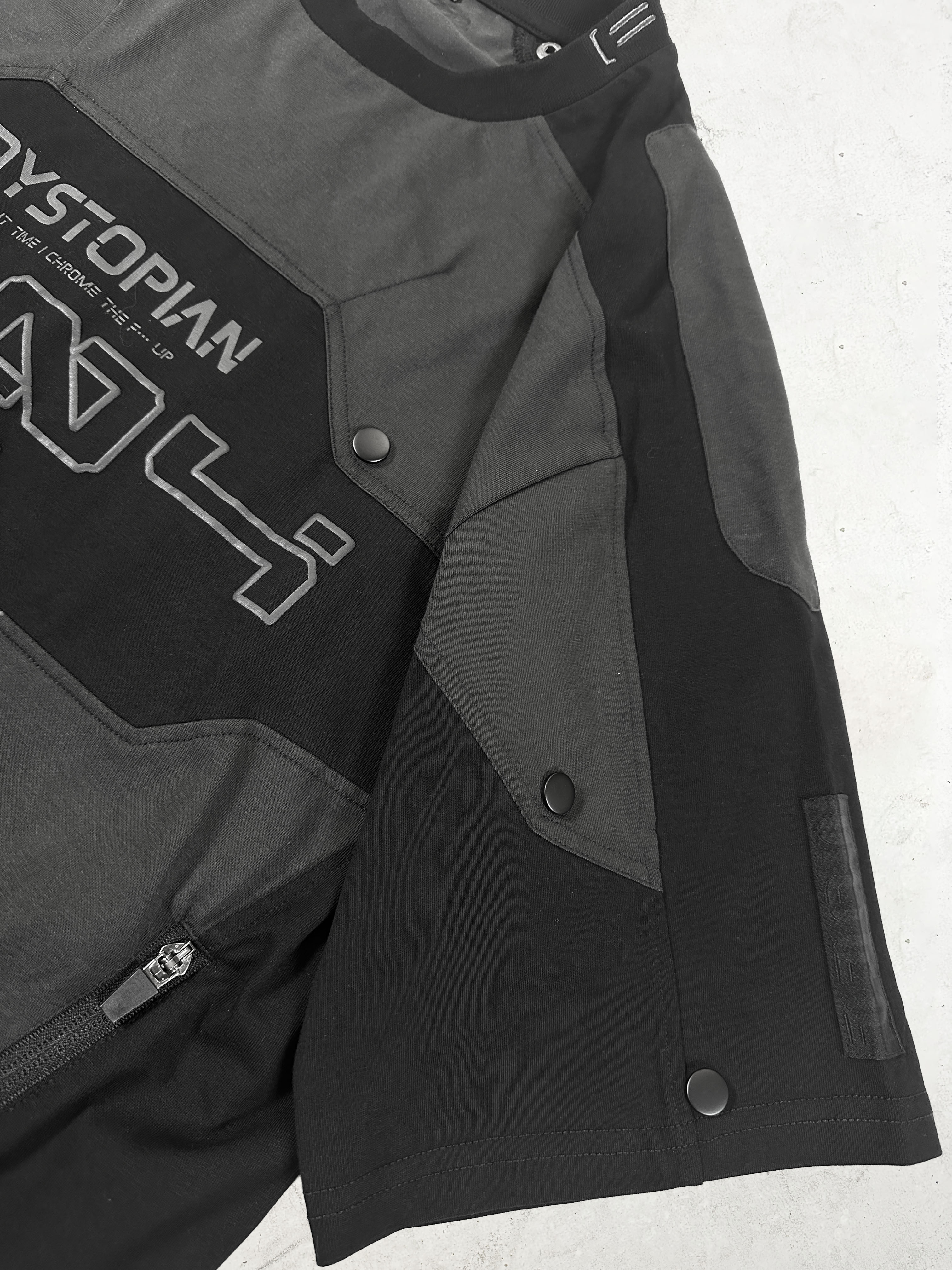 "CYBER" T-shirt Black