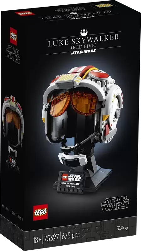 LEGO 75327 STAR WARS LUKE SKYWALKER - RED FIVE HELMET