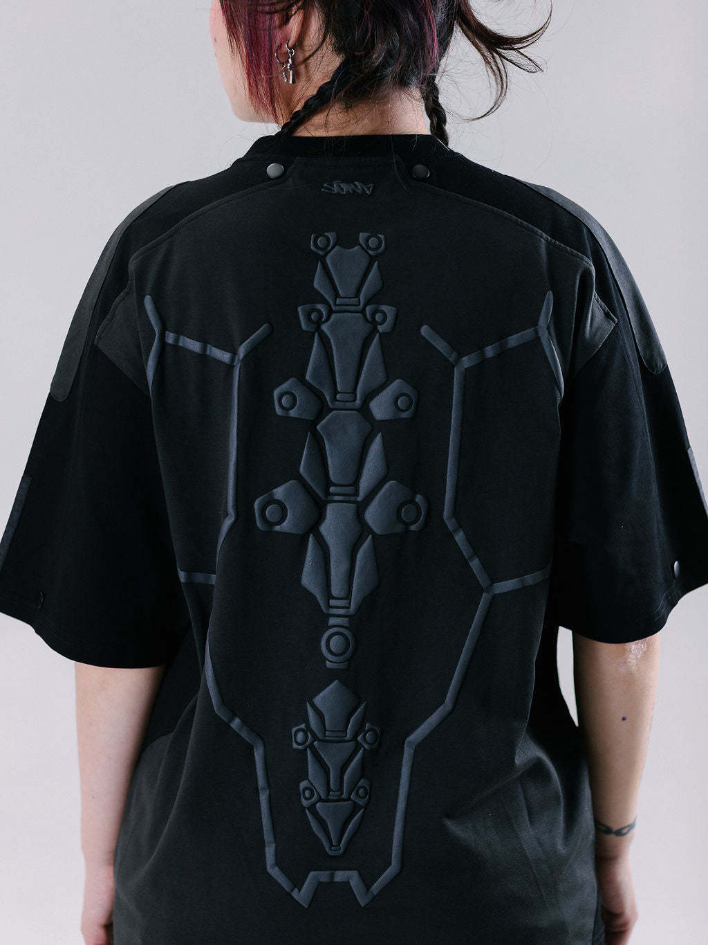 "CYBER" T-shirt Black