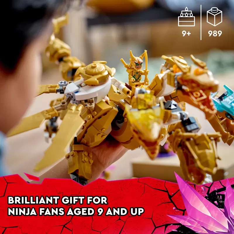 NINJAGO LLOYD'S GOLDEN ULTRA DRAGON