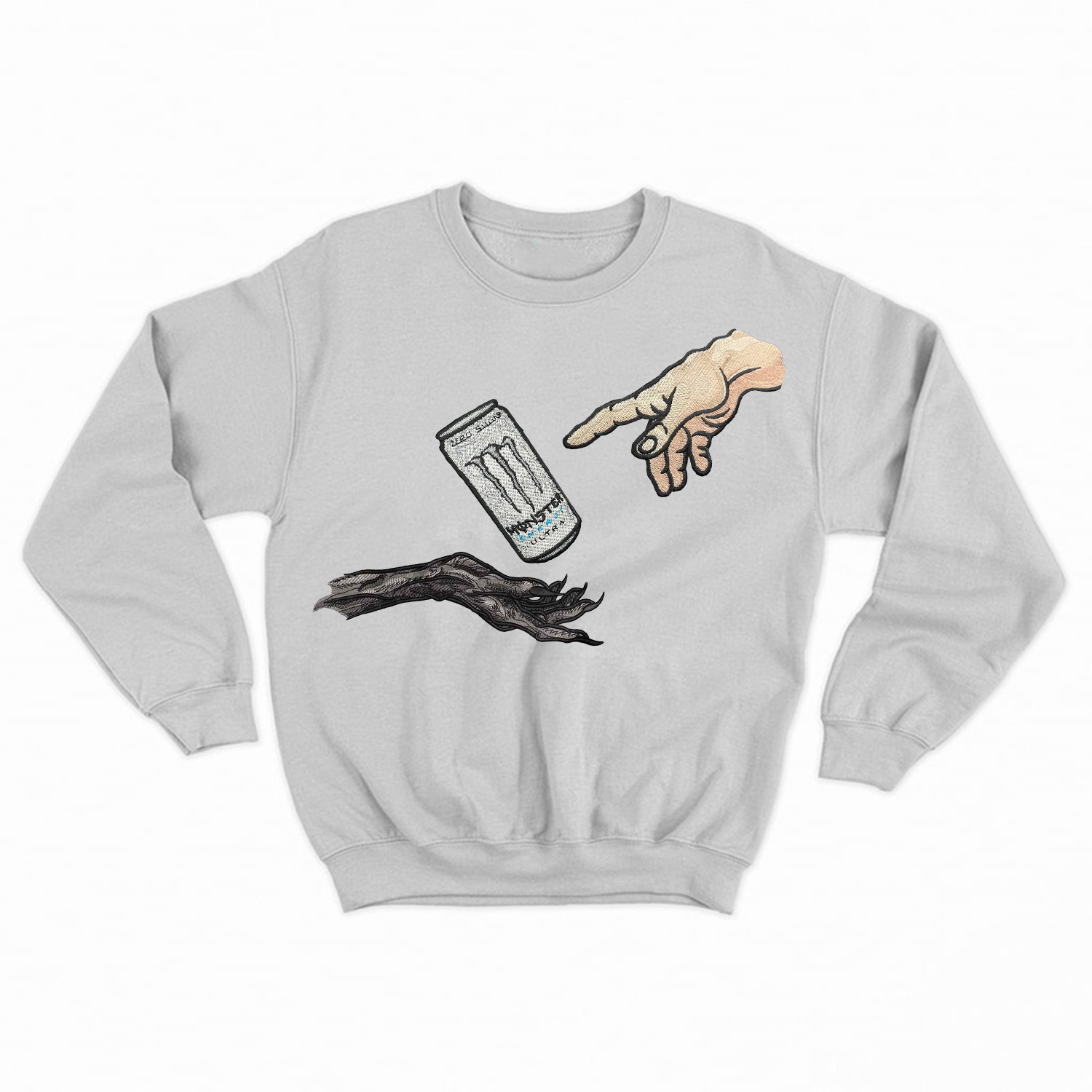 Gym | Holy Pump by White Monster Printed Sweater