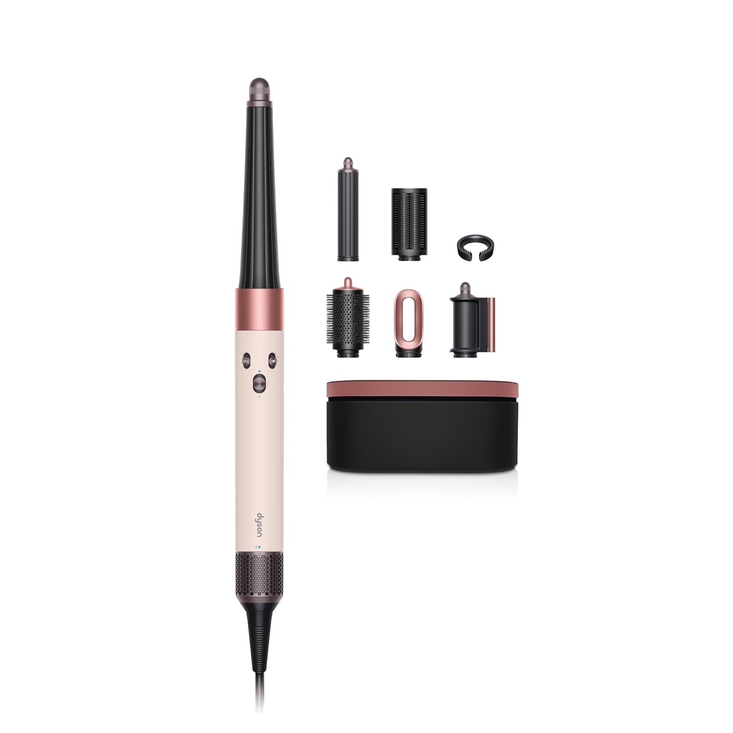 Dysthton Airwrap i.d.™ Multi-Styler, Bluetooth Connected, No Heat Damage, 6-in-1 Versatility, Intelligent Hair Styler