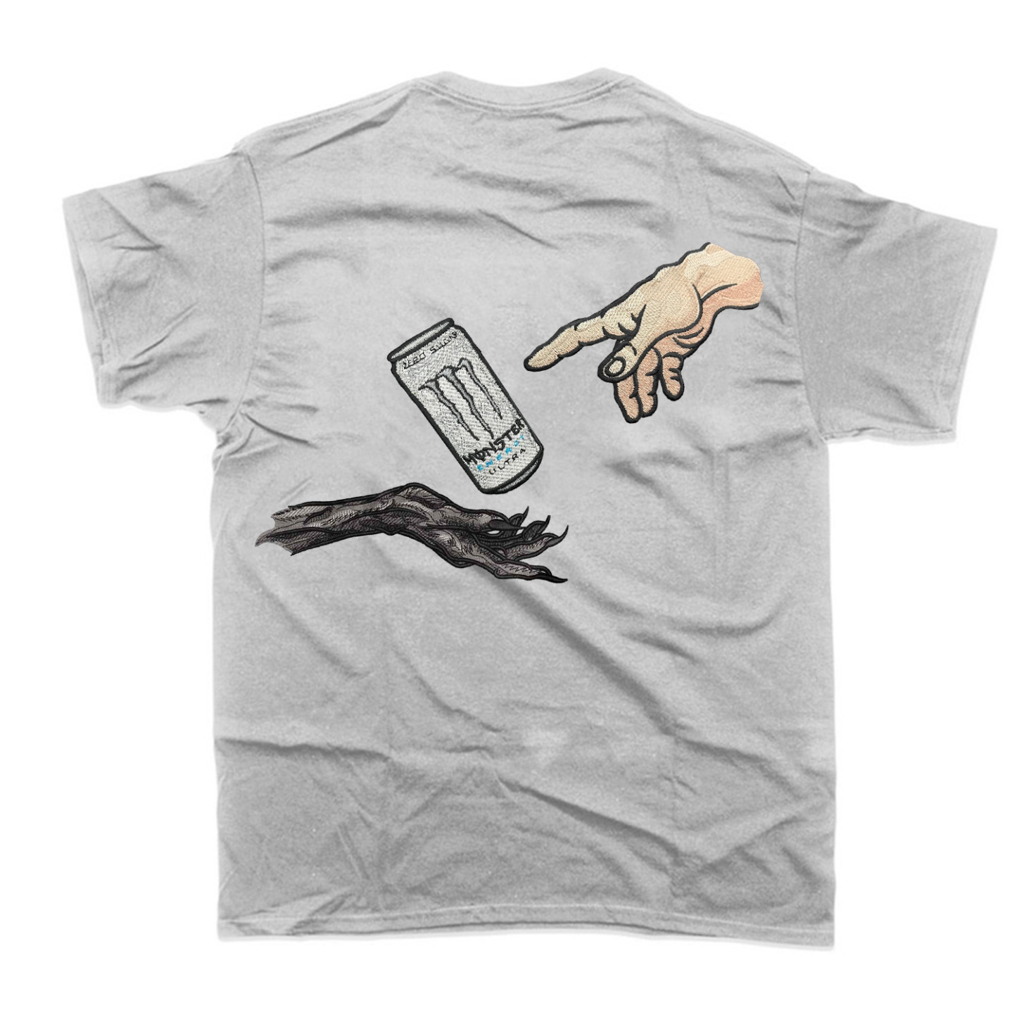 Gym | Holy Pump by White & Black Monster printed T-shirt