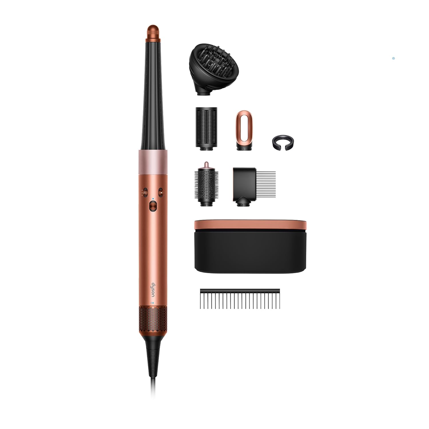 Dysthton Airwrap i.d.™ Multi-Styler, Bluetooth Connected, No Heat Damage, 6-in-1 Versatility, Intelligent Hair Styler