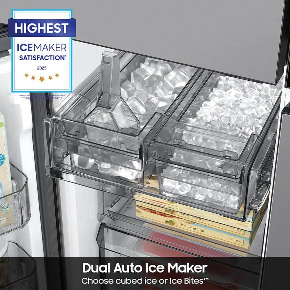 Stainless 4-Door French Door Smart Refrigerator