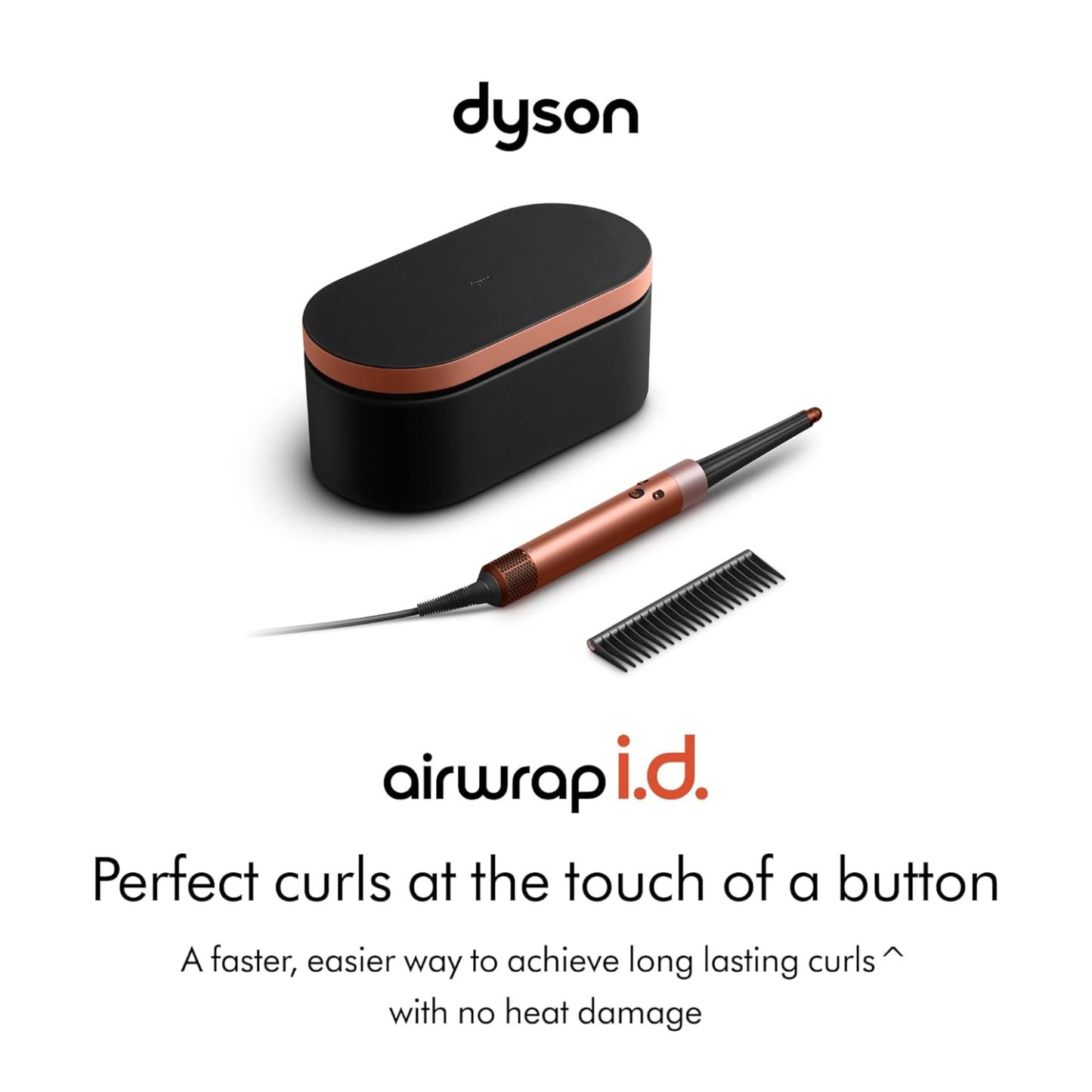 Dysthton Airwrap i.d.™ Multi-Styler, Bluetooth Connected, No Heat Damage, 6-in-1 Versatility, Intelligent Hair Styler