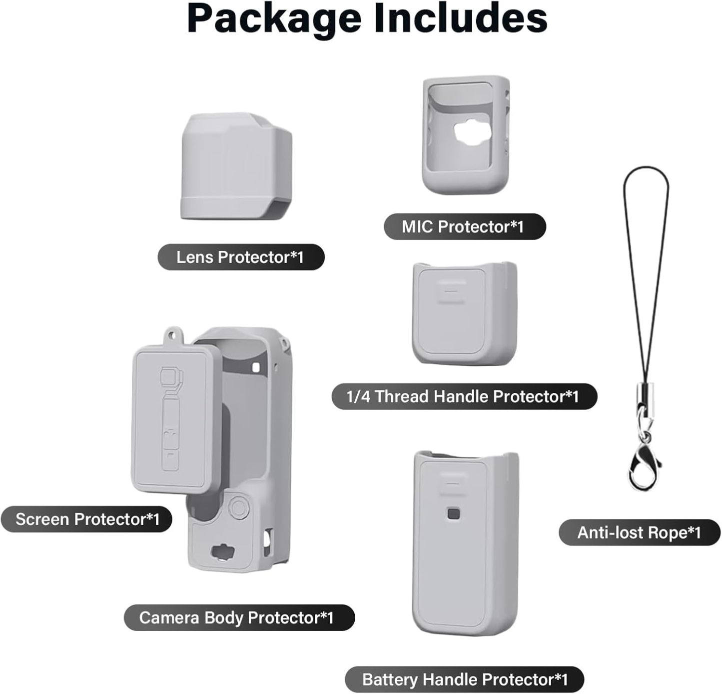 Pocthtket 3 Case, Soft Silicone Protective Case Compatible with DJI Osmo Pockthtet 3 Creator Combo, Lightweight creen Protector Grip Cover Accessories for Xtra Muse - Pink