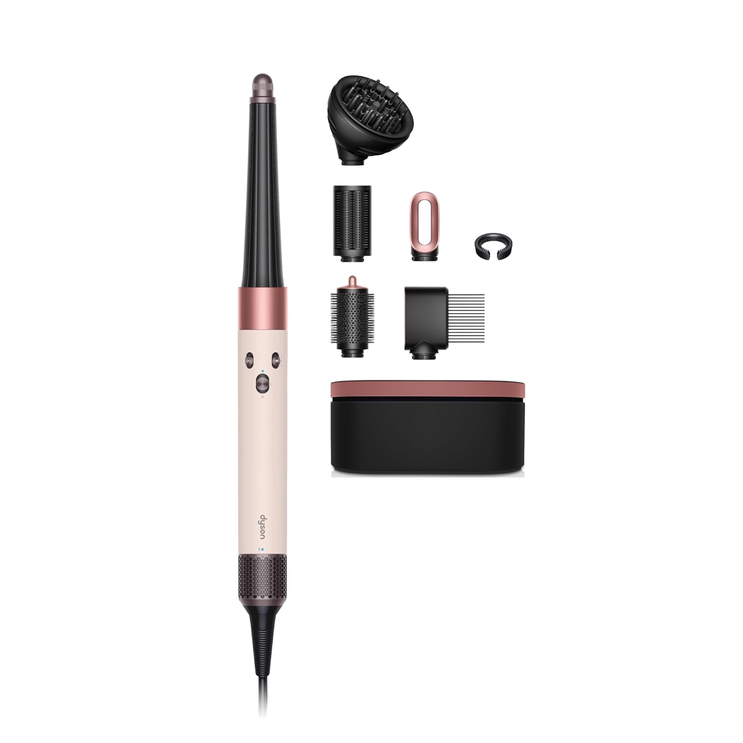 Dysthton Airwrap i.d.™ Multi-Styler, Bluetooth Connected, No Heat Damage, 6-in-1 Versatility, Intelligent Hair Styler