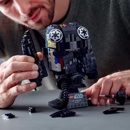 STAR WARS TIE FIGHTER PILOT HELMET