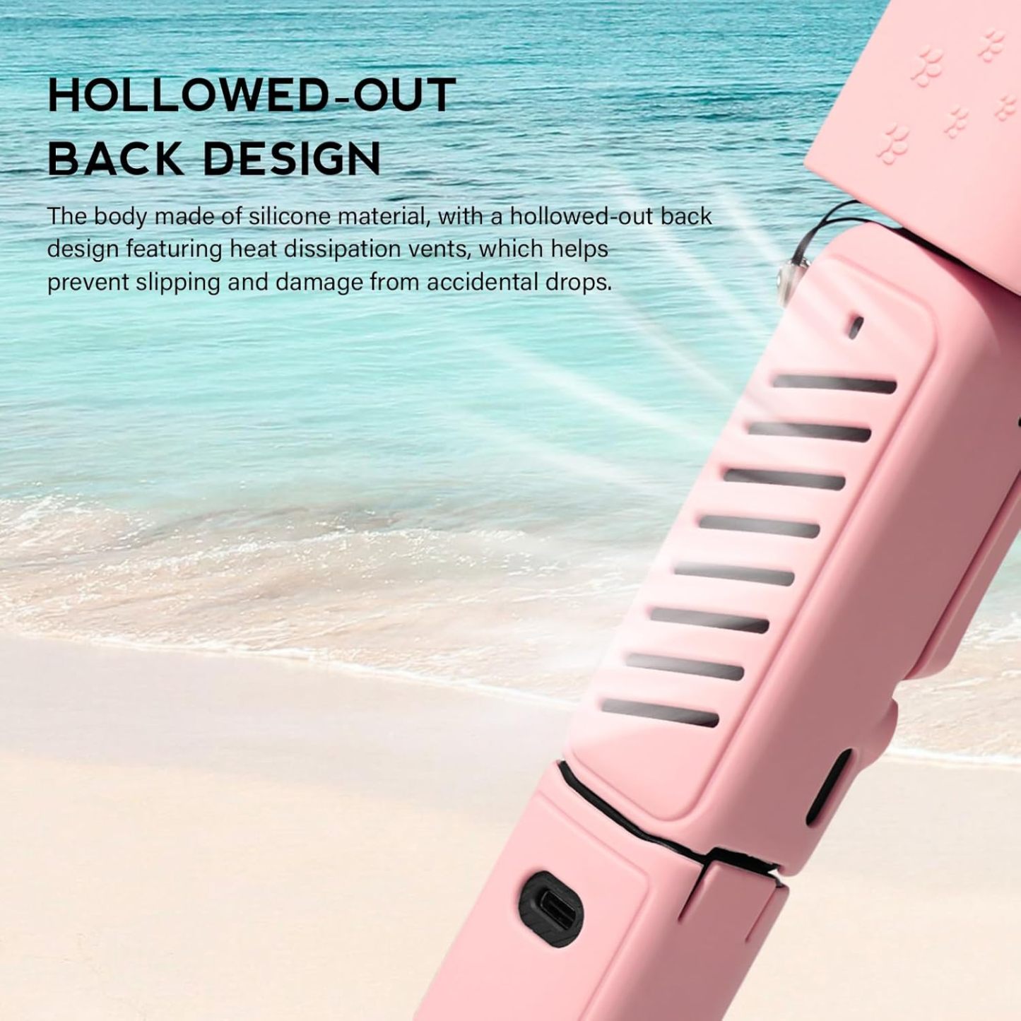 Pocthtket 3 Case, Soft Silicone Protective Case Compatible with DJI Osmo Pockthtet 3 Creator Combo, Lightweight creen Protector Grip Cover Accessories for Xtra Muse - Pink