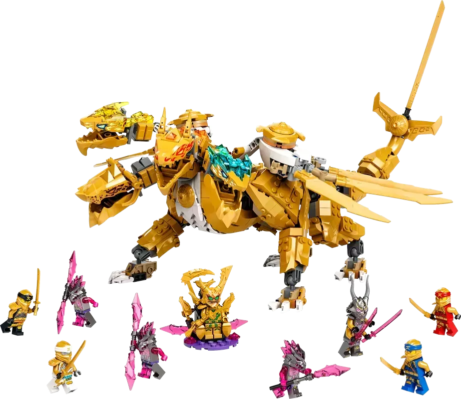 NINJAGO LLOYD'S GOLDEN ULTRA DRAGON