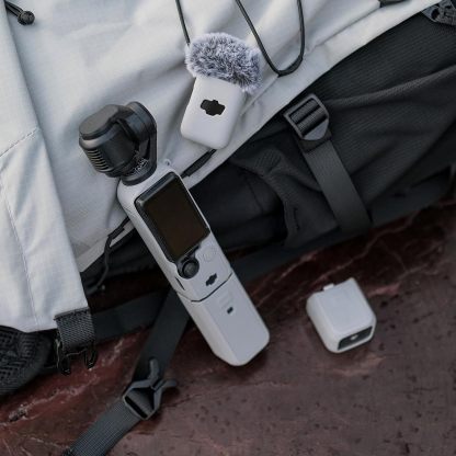 Pocthtket 3 Case, Soft Silicone Protective Case Compatible with DJI Osmo Pockthtet 3 Creator Combo, Lightweight creen Protector Grip Cover Accessories for Xtra Muse - Pink