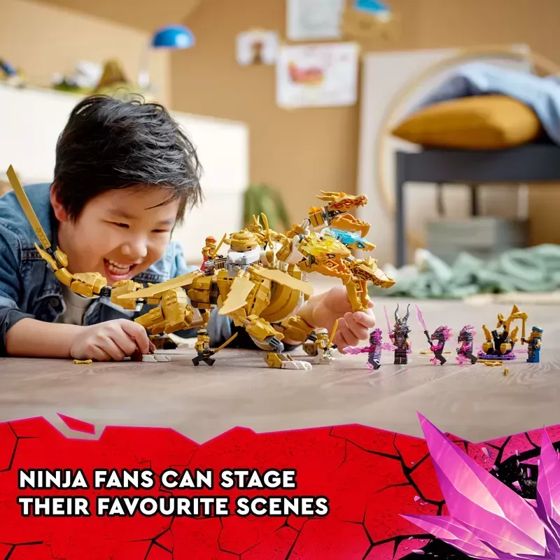 NINJAGO LLOYD'S GOLDEN ULTRA DRAGON