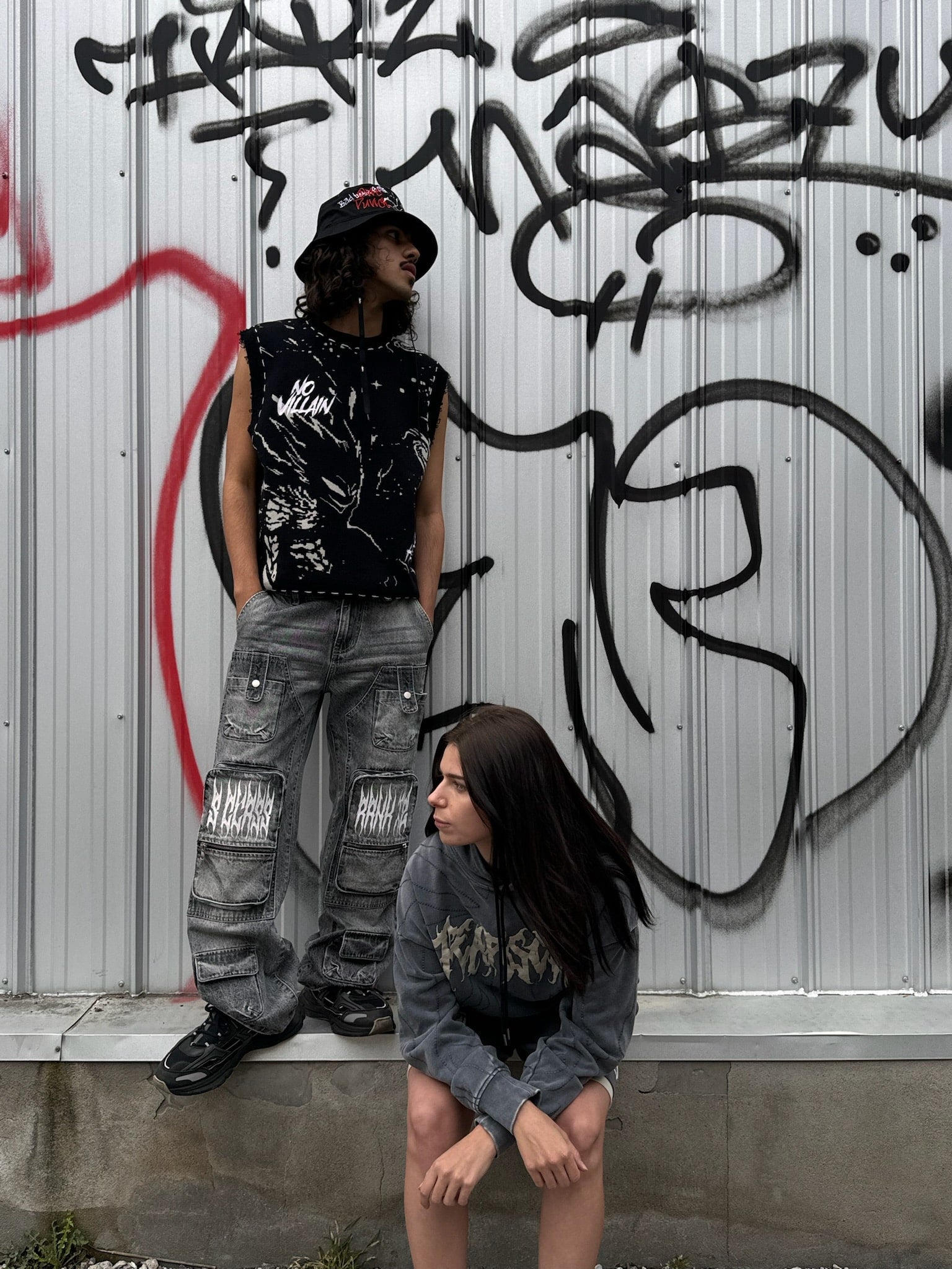 "Armor" Baggy Cargo Pants