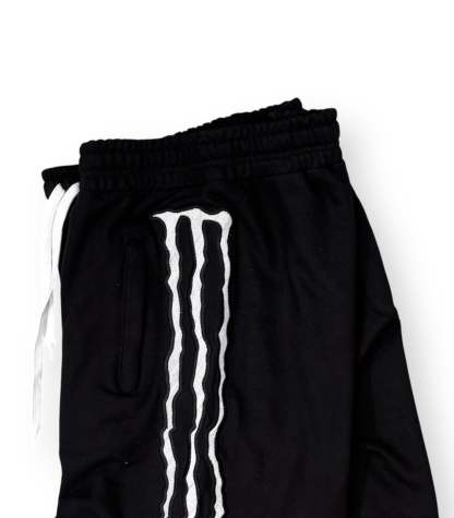 “MONSTER TRIPLE STRIPE” SWEATSUIT BLACK