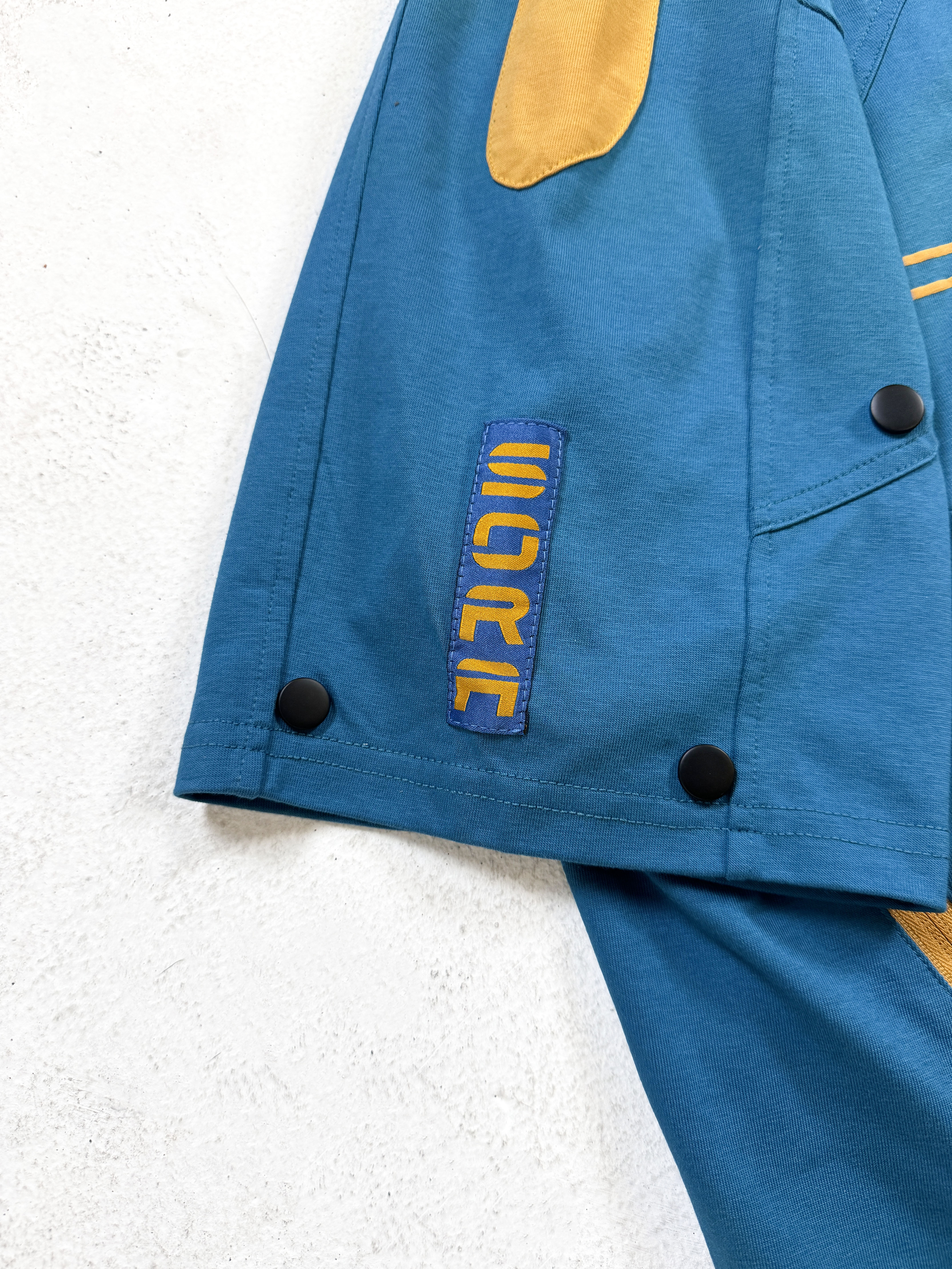 "CYBER" T-shirt Blue