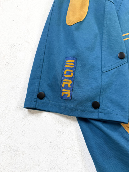 "CYBER" T-shirt Blue