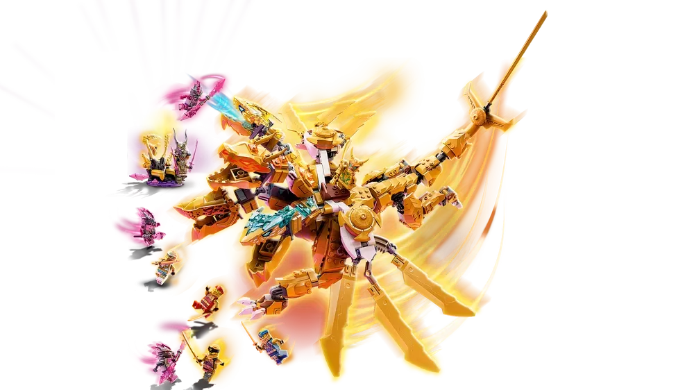 NINJAGO LLOYD'S GOLDEN ULTRA DRAGON